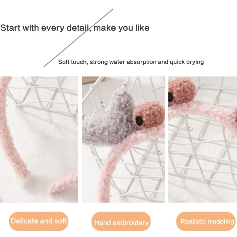 D0LF искусственный олень плюшевые Мультяшные оленьи олени для мытья лица