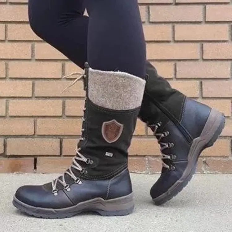 2021 New Designers Nubuck Hiking Shoes Men Winter Mountain Plush Boots Man Top Quality Anti-Slip Snow Boots Ladies boots