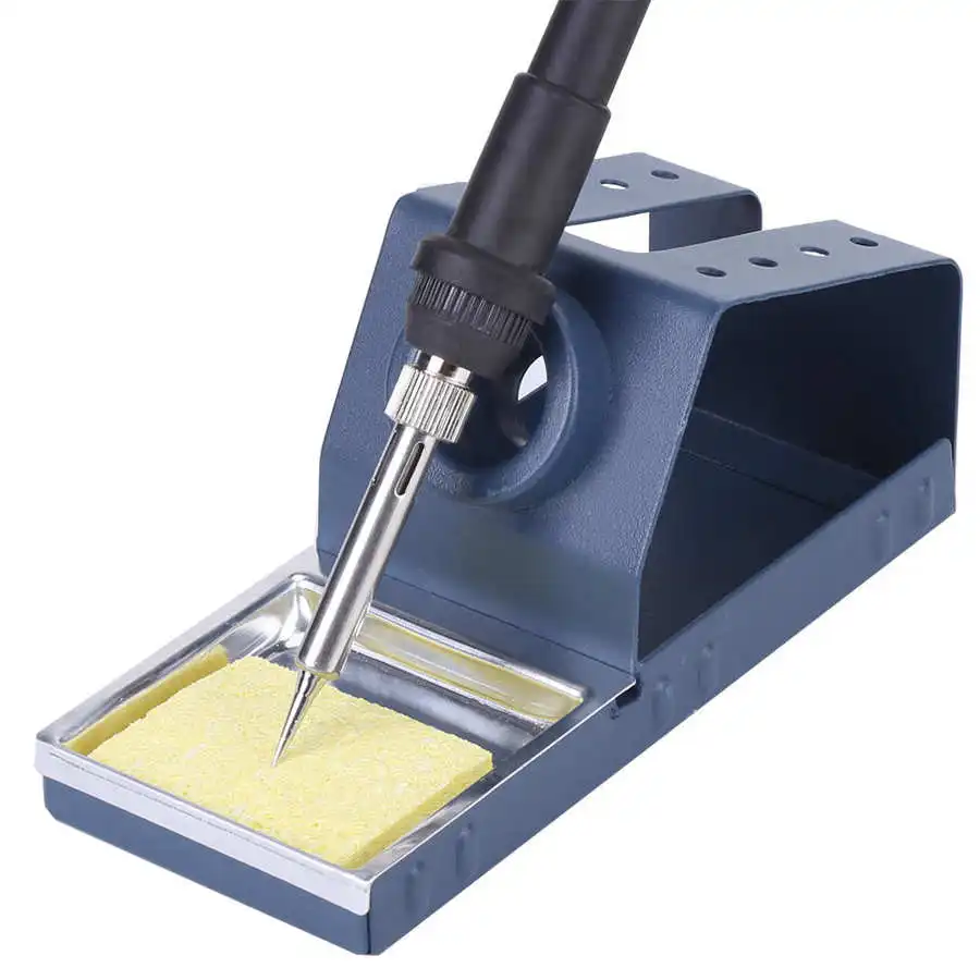 Светодиодный Интеллектуальная паяльная станция 3 в 1 Термовоздушная пушка для