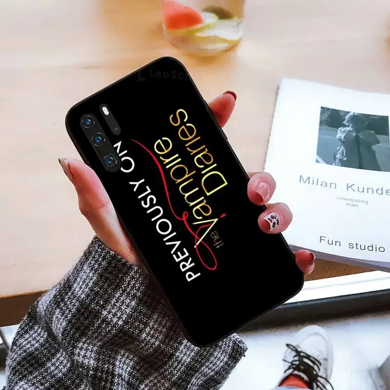 

The Vampire Diaries Stefan Damon Salvatore Phone Cases For Huawei honor Mate mate P 10 9X 10i 20 30 40 y7 lite pro p smart 2019