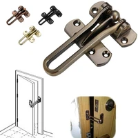steel door chain lock hasp latch hardware door home hotel safety clasp anti theft buckle cabinet window locks