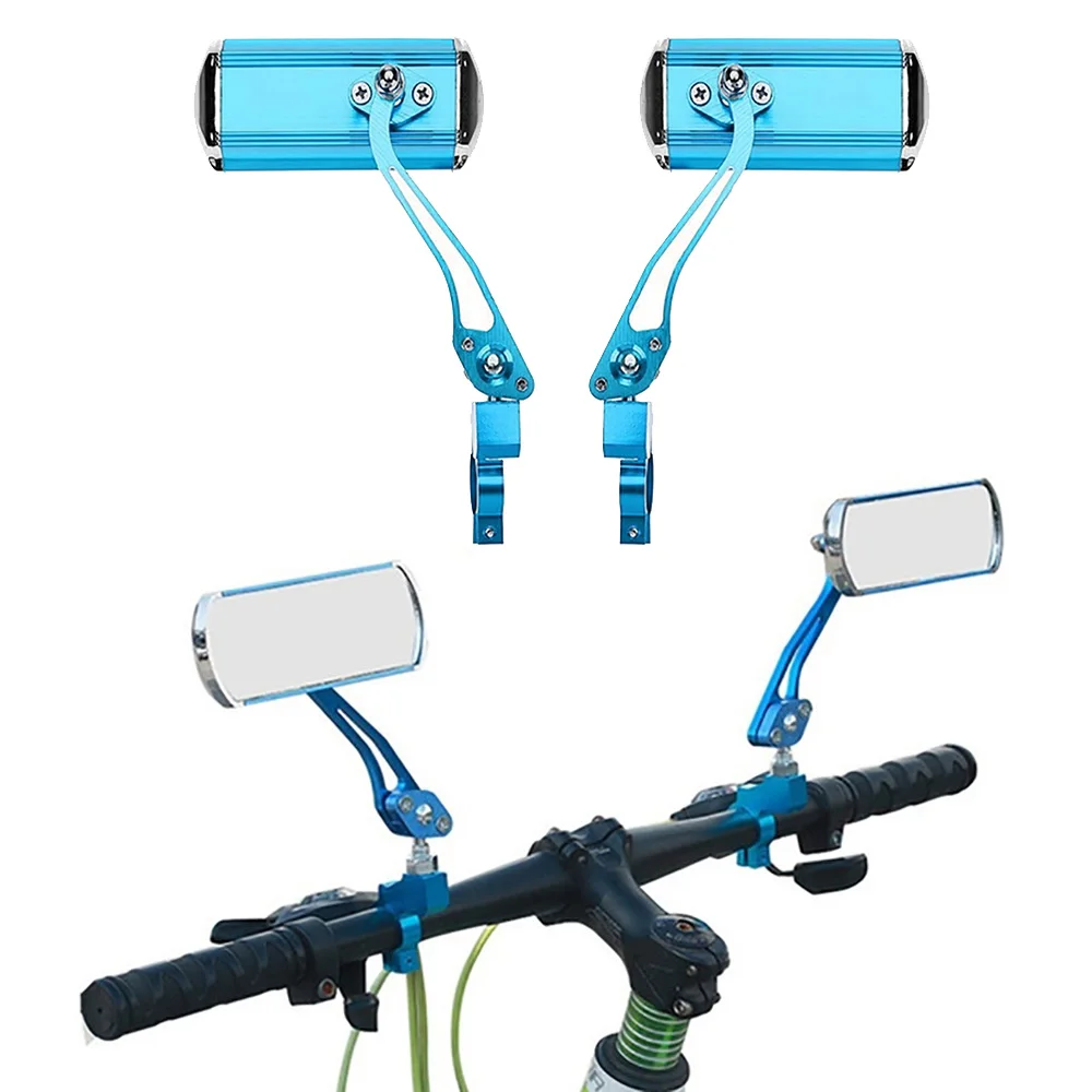 

2pcs Bicycle Rear View Mirror Handlebar Rearview Mirrors 360 Degrees Rotatable Safe Bicycle Mirror for MTB Cycling Accessories
