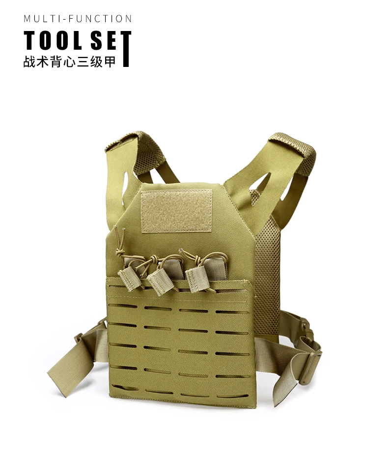 Мини Тактический Molle прыжок плиты Перевозчик JPC жилет для детей активного отдыха защитный жилет