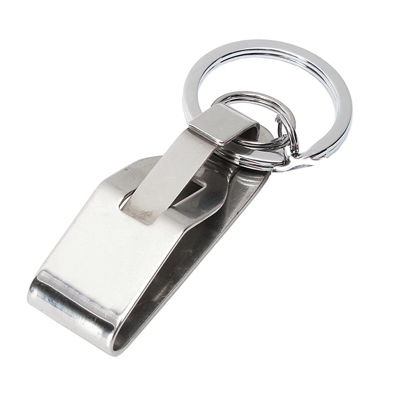 1 шт. Сталь Quick Release брелок для ключей в виде пояса клип серьги браслет кольцо
