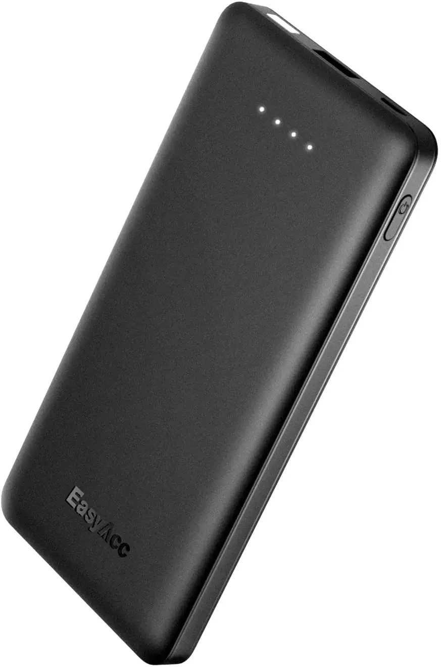 Портативное Внешнее зарядное устройство EasyAcc 10000 мАч быстрая зарядка QC3.0 для Xiaomi