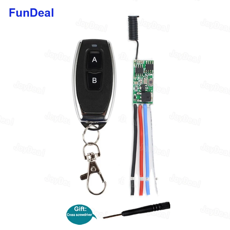 433 МГц Беспроводной RF мини маленький пульт дистанционного управления Модуль