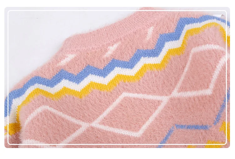 Детский свитер модный детский пуловер с длинными рукавами свитера для маленьких