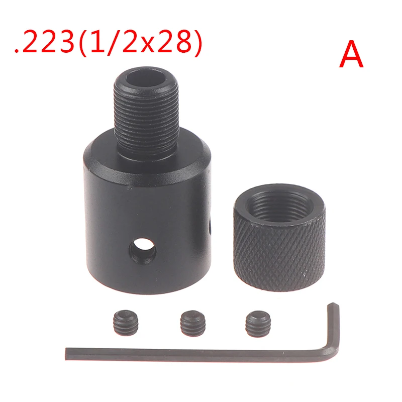 

For Ruger 10/22s Barrel End Thread Protector Muzzle Brake Adapter 1/2x28 5/8x24 Combo .223 .308 Compensator High Quality And New