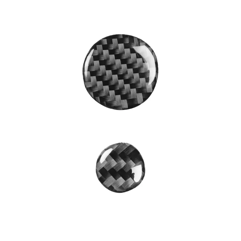 

Fit For Mazda MX5 Miata Roadster 2016+ ND Car Accessories Carbon Fiber Center Console Multimedia Buttons Cover Interiors Sticker