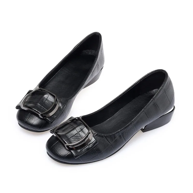 

Designer Women Pumps Slip On Block Low Heel Office Lady Casual Single Shoes Woman Pumps Zapato Mujer 2020