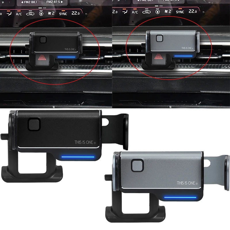 

Автомобильный держатель для KIA K5 2018 2019 2020, магнитный держатель для смартфона Iphone, Samsung