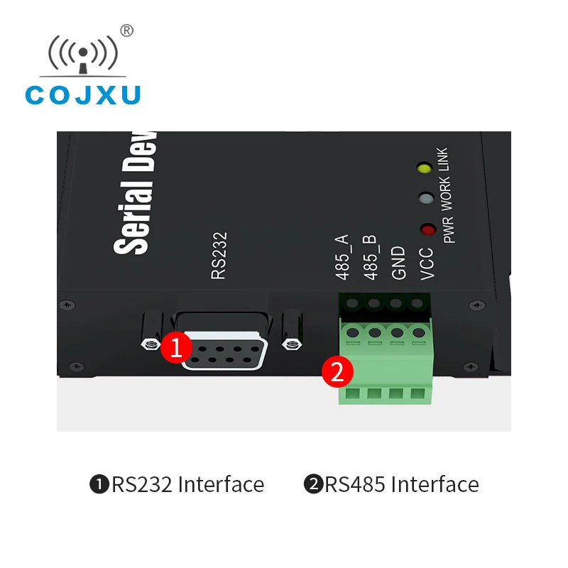 Беспроводной трансивер RS485 RS232 для Ethernet RJ45 серверный последовательный порт модем