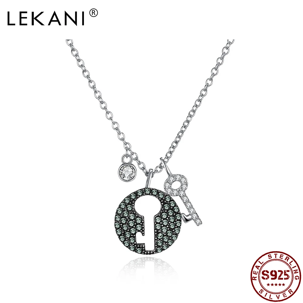 

Женский комплект из колье и серёг, из серебра 925 пробы