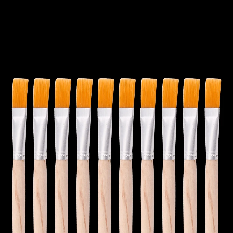 Щетка с твердой/мягкой щетиной 10 шт. | Инструменты