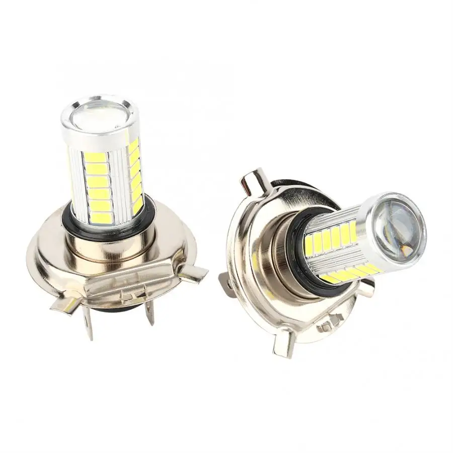 Светодиодная лампа для авто 2x H7 5630 33SMD 12 В белый светильник светодиодный головной