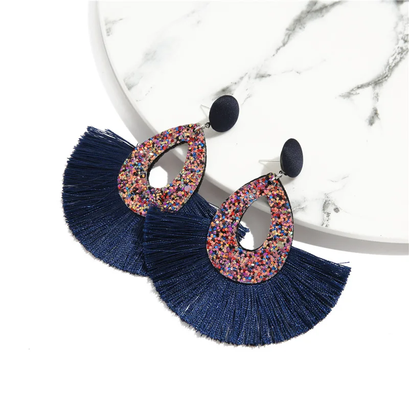 Большой кисточкой дизайн ювелирных изделий для женщин Металл Винтаж себе