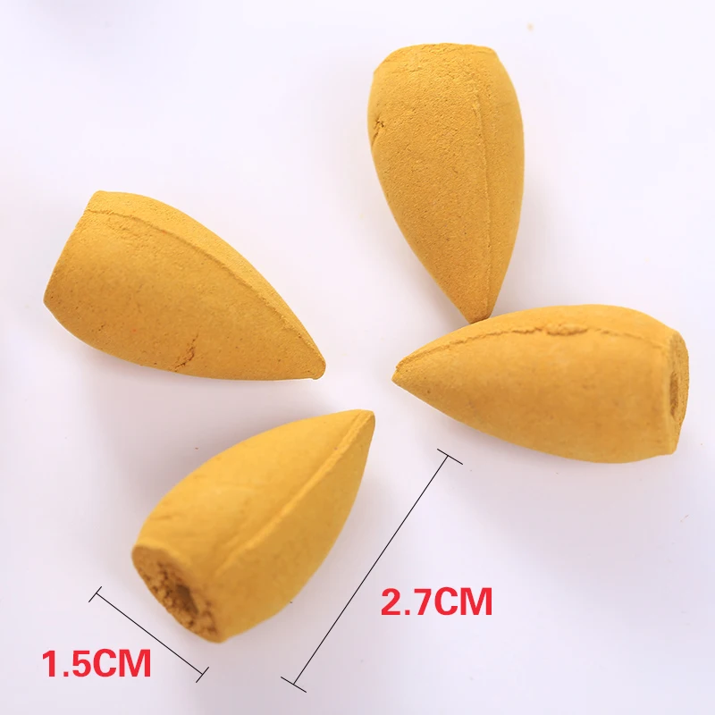 20 шт./компл. натуральный Tower обратного Ладан конусов полые Буддизм дым лаванда