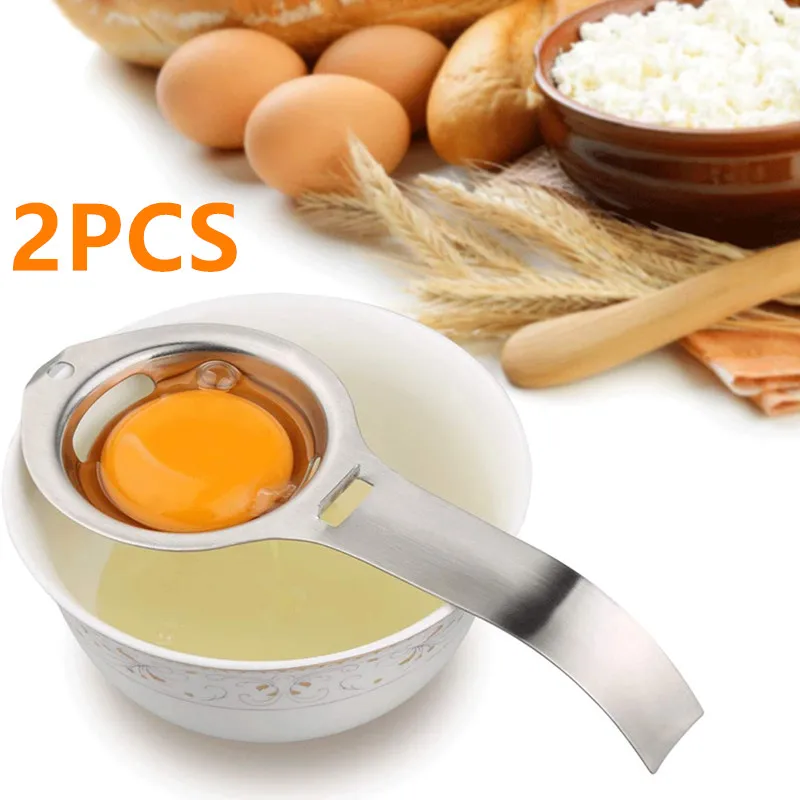 

1/2 шт., разделитель яичного белка из нержавеющей стали