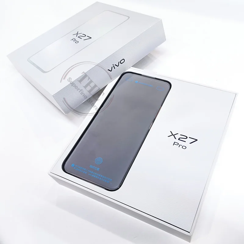 vivo x27 pro Global rom Google Play 8 Гб 256 ГБ 6. " 32 Мп задняя камера Восьмиядерный экран отпечаток пальца 4G мобильный телефон