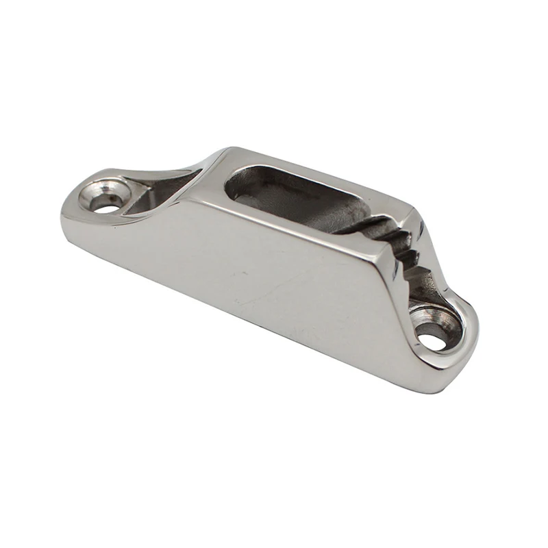 

Marine Boats 316 Stainless Steel 1/8inch to 1/4inch Dock Rope Clip Clam Cleat