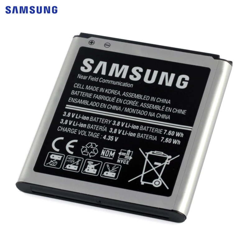 Оригинальная запасная аккумуляторная батарея SAMSUNG GALAXY Core 2 G355H EB BG355BBE G3556D G355 G3558