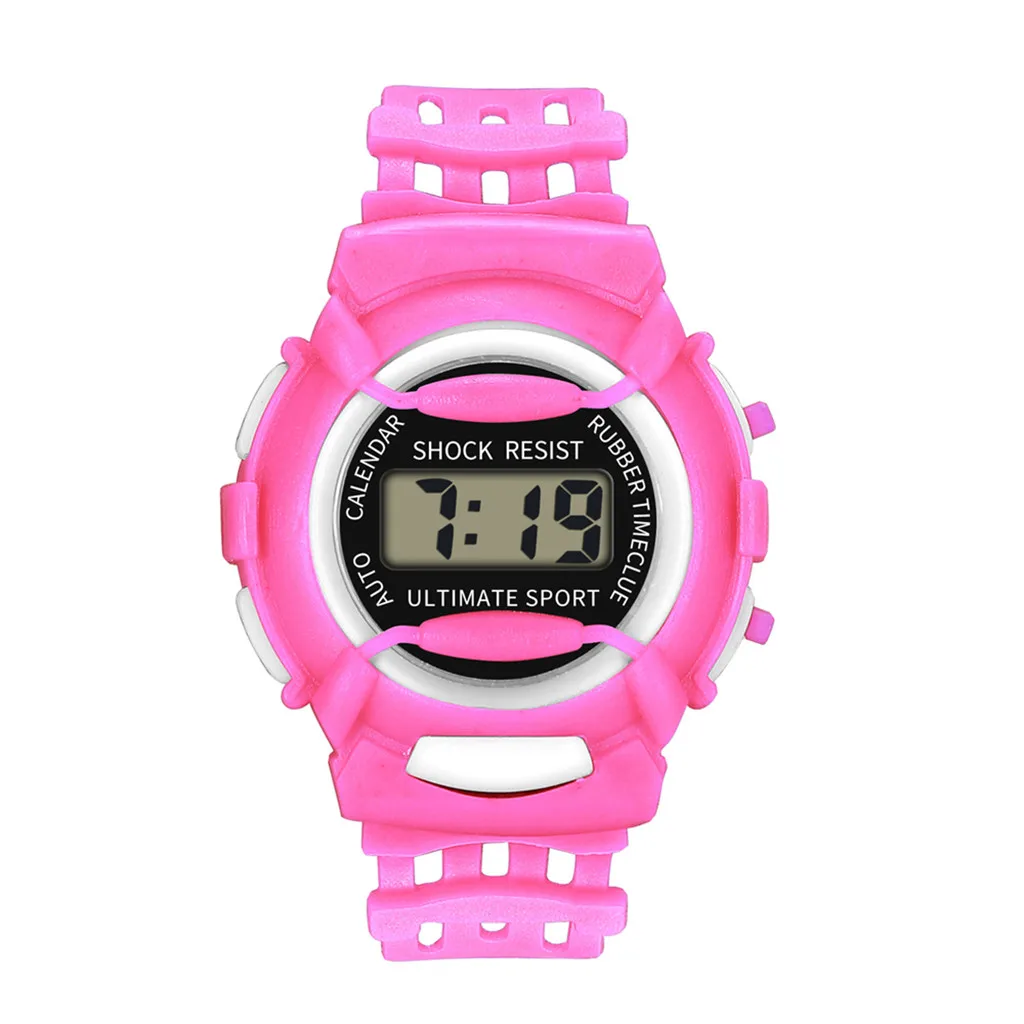 

Children Girls Boys Watches Analog Digital Sport Led Electronic Watch Waterproof Wrist Watch New 2021