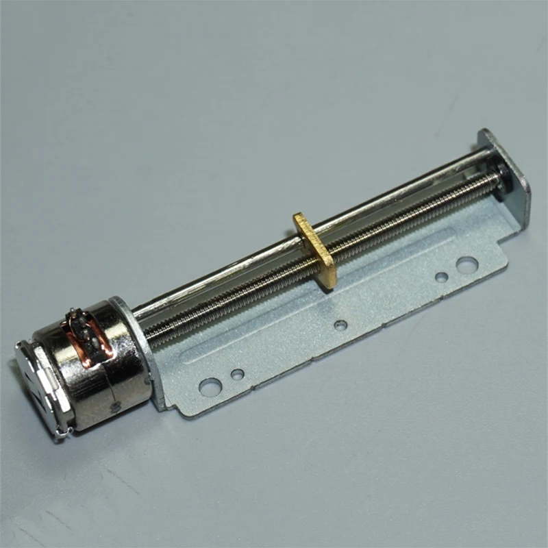 Микро 10 мм 2-фазный 4-проводной шаговый двигатель точный линейный винтовой