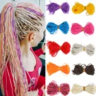 Полная звезда вязание крючком косички Zizi вязание крючком пучок волос синтетические волосы удлинители плетеные волосы блонд черный серый Freetress