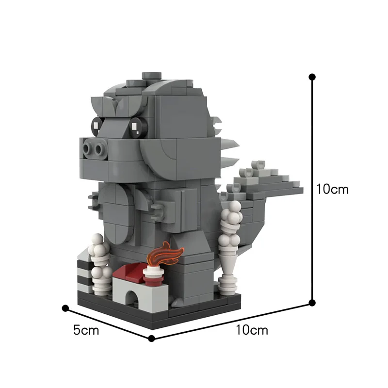 

BuildMoc Anime Figure Brickheadz Building Block Bricks Toys Kids Children Educational Birthday Chiratmas Birthday Gifts 222PCS