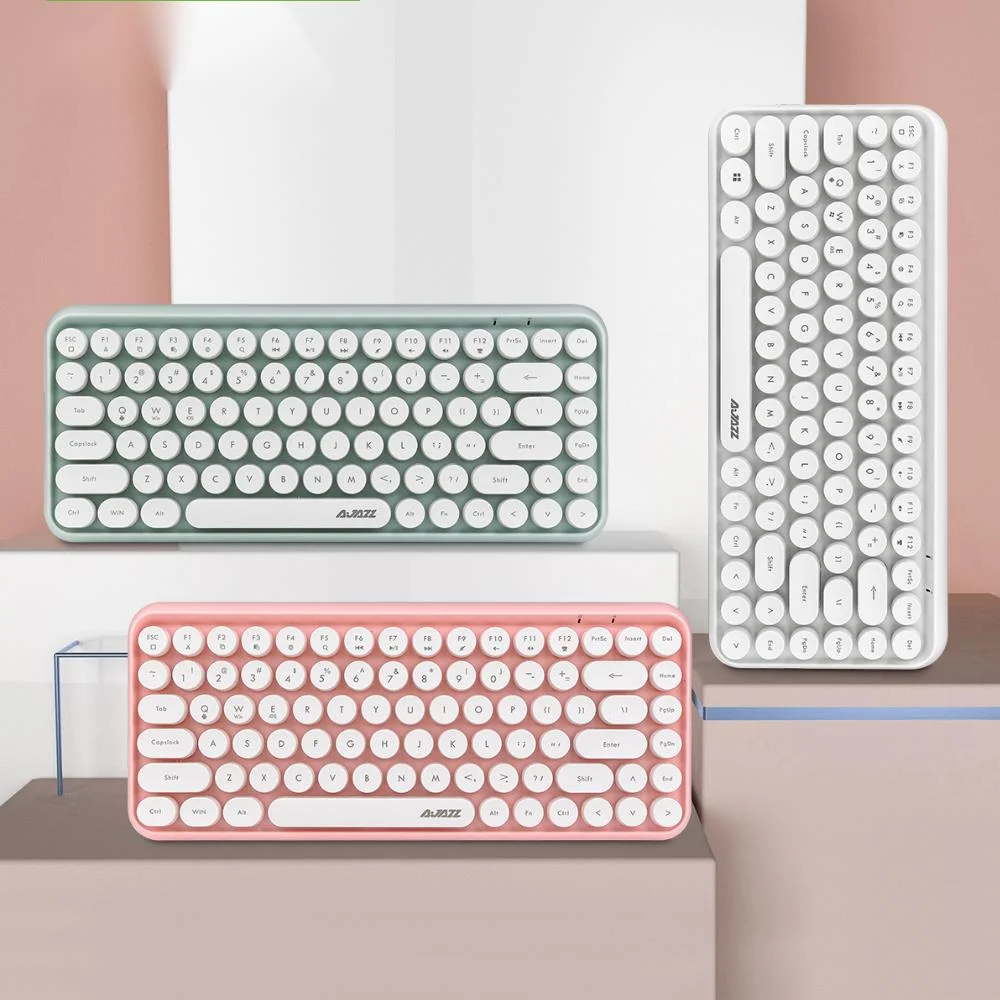 

Беспроводная игровая мини-клавиатура с Bluetooth для Macbook, ПК, игрового ноутбука, iPad, планшета, компьютера, Andorid клавиатура
