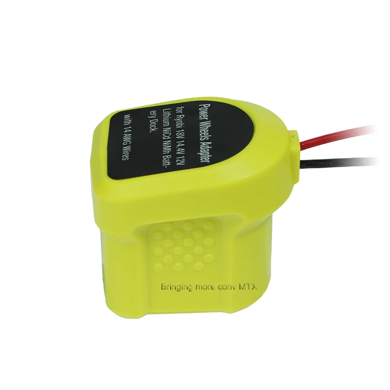 Power Adapter for Ryobi 18V Lithium Ni-MH Battery Dock Connector 14 AWG DIY Tools P102 P103 P104 P105 P106 P107 P108