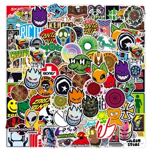 50/100PCS Stickers Aesthetic Street Fashion Graffiti Decal for Laptop Skateboard Phone Waterproof DIY Cool Sticker Pack Kid Toy