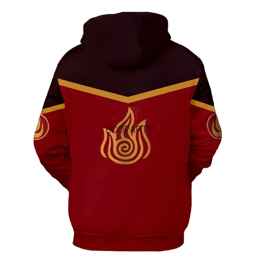 Avatar:The Last Airbender Katara Cosplay Hoodie Avatar Costume 3D Printed Polyester PulloverHoodie for Party Halloween |