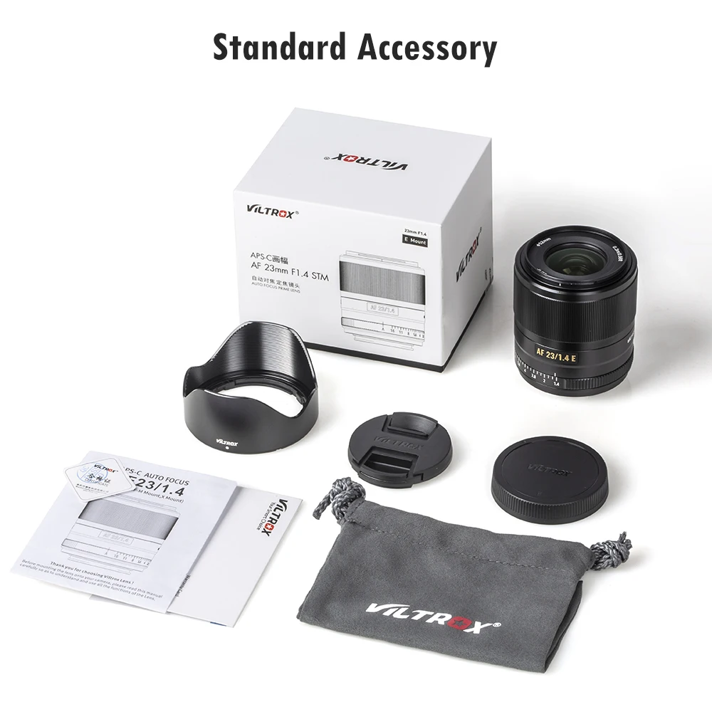 VILTROX 23 мм f1.4 объектив с автофокусом APS C компактный большой диафрагмой для Sony E mount