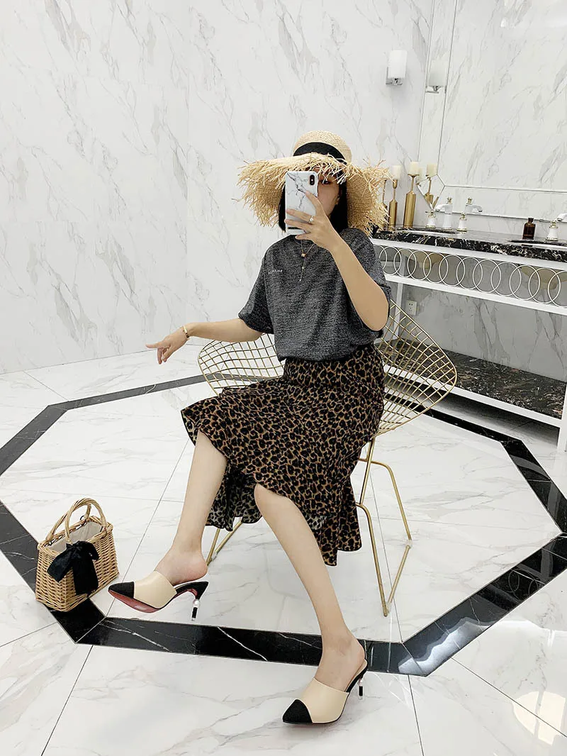 

2020 high-heeled sandals pointed pointed shallow mouth high-heeled fine-heeled women's shoes simple shoes