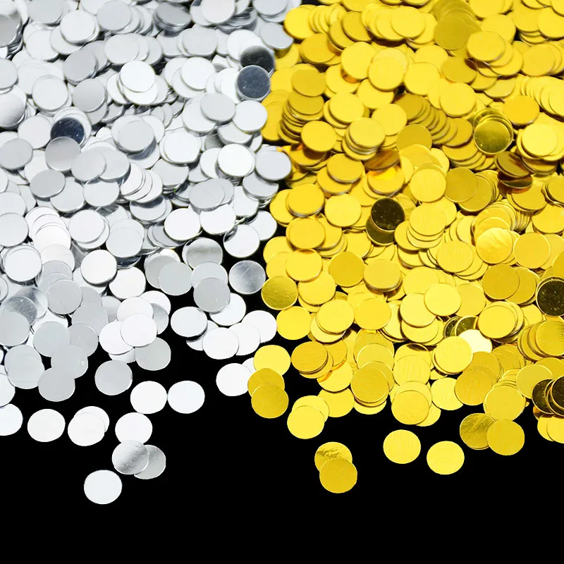 

15g/bag 6 Colors Round Balloon Confetti Shine Sparkle Confetti Decoration Wedding Birthday Party Table Decor