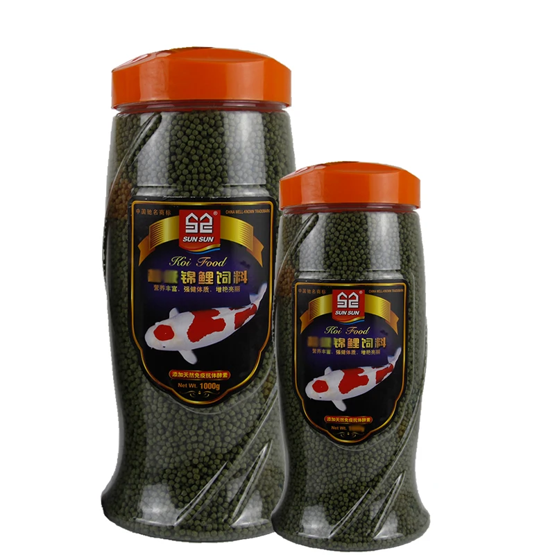 Sunsun аквариумный плавающий еда для рыбок Cryprinus Carpiod Спирулина с золотой рыбкой кои