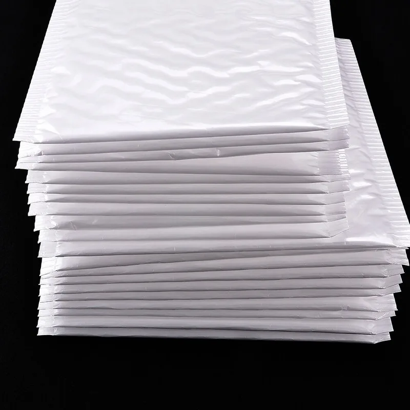 

Wholesale Bubble Mailers White Gray Poly Bubble Mailer Self Seal Padded Envelopes Gift Bags For Book Magazine Lined Mailer Bags