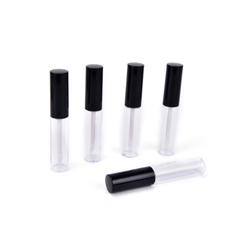 

1Pc 8ml Design Black Empty Lipstick Tube Lip Balm Bottle Container