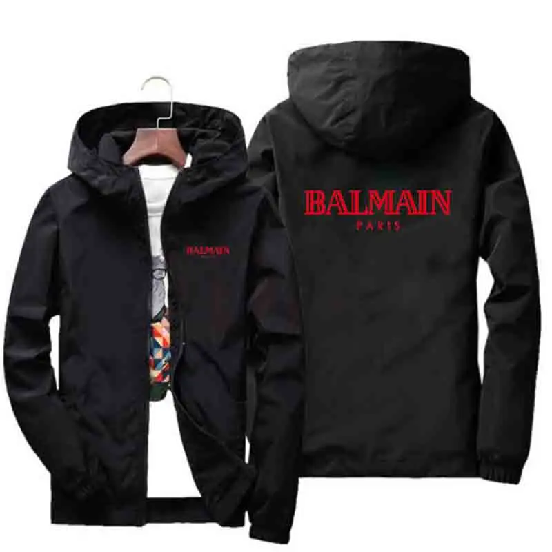 

Новый сезон, мужская повседневная куртка на молнии с капюшоном, Мужская модная бейсбольная рубашка 2021 br, уличный стиль, с капюшоном