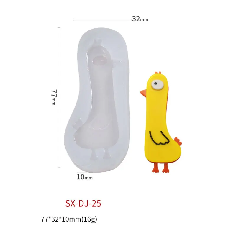 Мультфильм животных Шоколадный силиконовые формы динозавра щенка для украшения