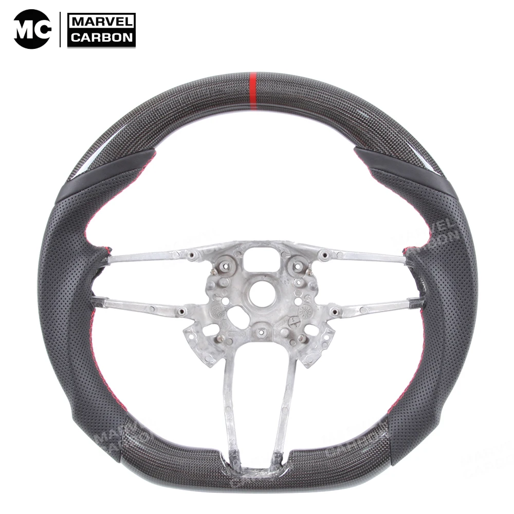 

Carbon Fiber Steering Wheel for Porsche 911 Cayenne Macan Panamera Taycan Boxster Cayman Spyder Tycan Panamera GTS