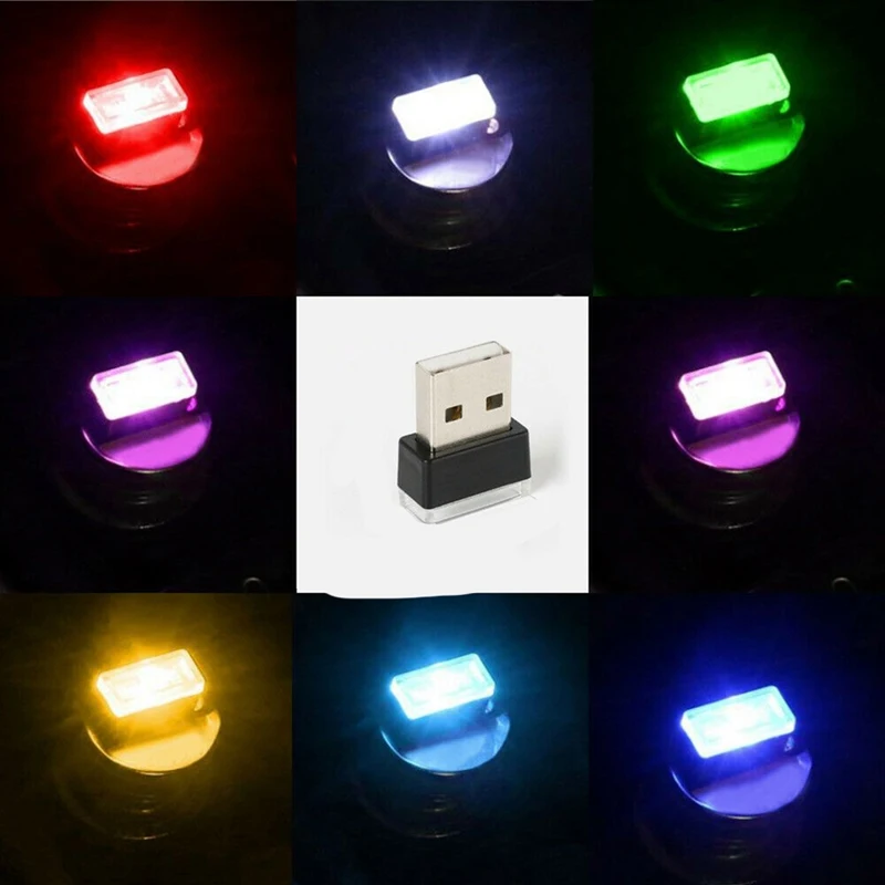 

Mini LED Car Light Auto Interior USB Atmosphere Light Decor Ambient Light Neon Lamp Emergency Lighting