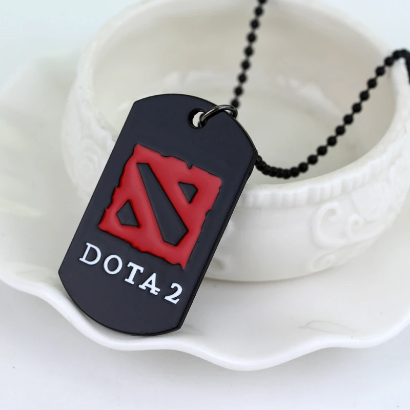 Модное ожерелье Dota2 с подвеской в виде таблички надписью Dota|Ожерелья подвеской| |
