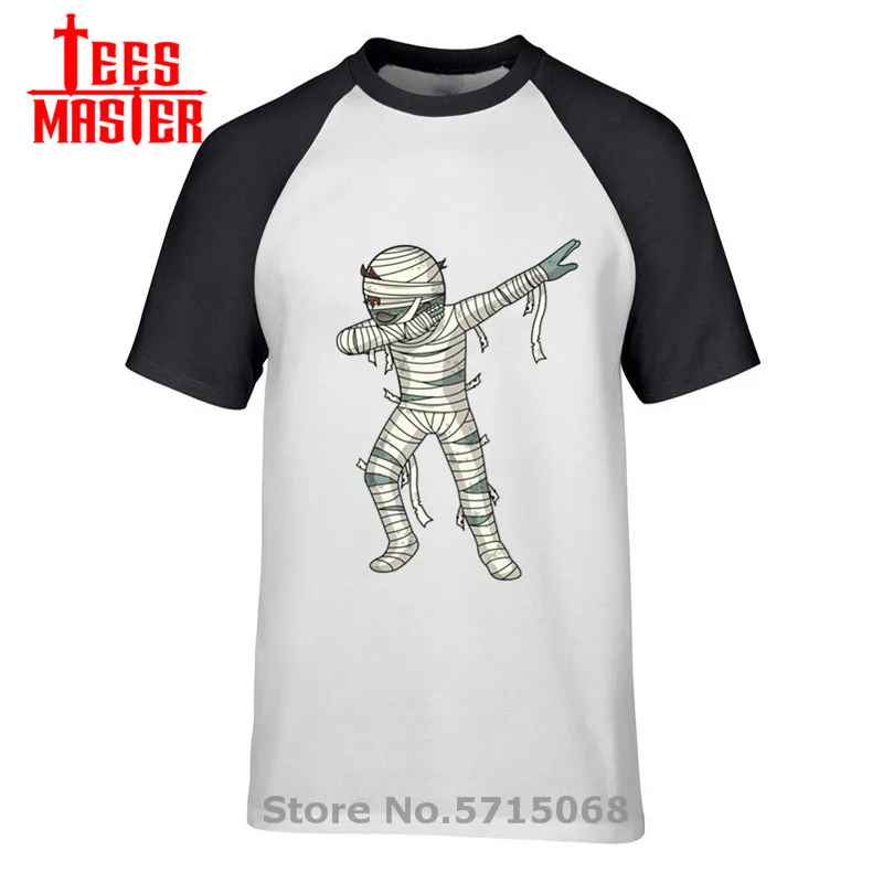 Забавная Мужская футболка Dabbing на Хэллоуин хипстерская с танцевальной позой хип