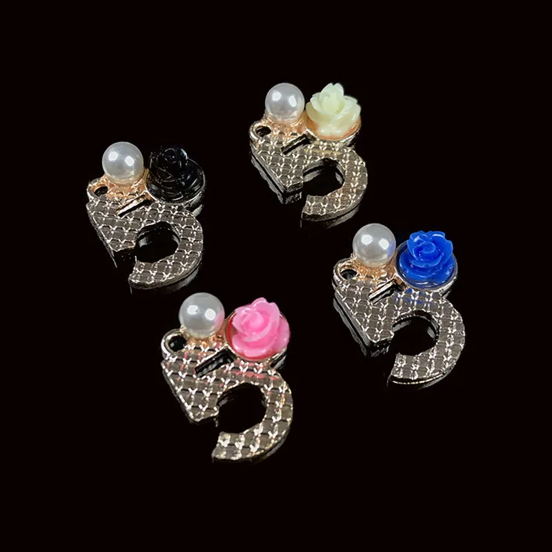 2019New 100 штук искусственный бриллиант из смолы розы и номер сплава &quot5&quot с