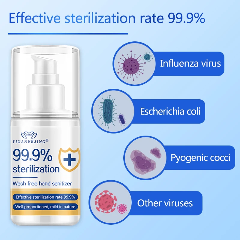 100 мл дезинфицирующее средство для рук гель Рук Мыло 75% спиртовой антисептик