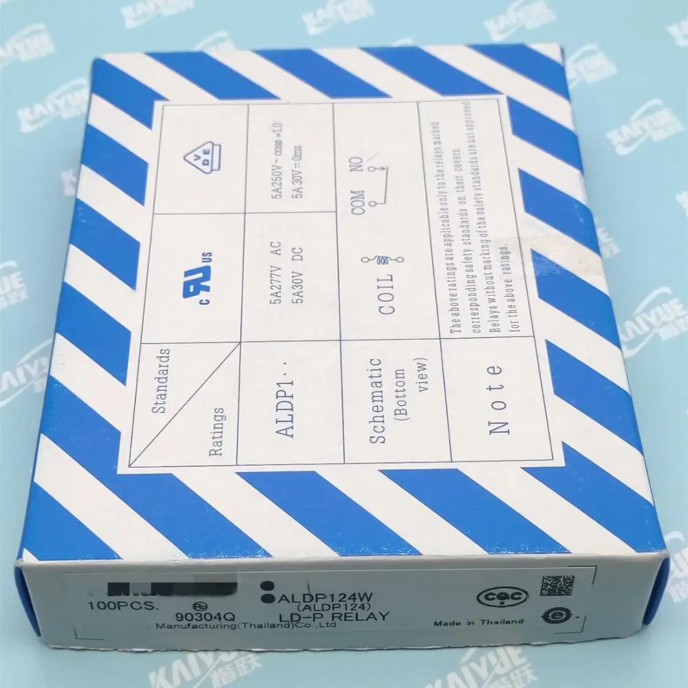 100 шт./лот реле ALDP124 ALDP124W 24V 5A 250V DIP4 и