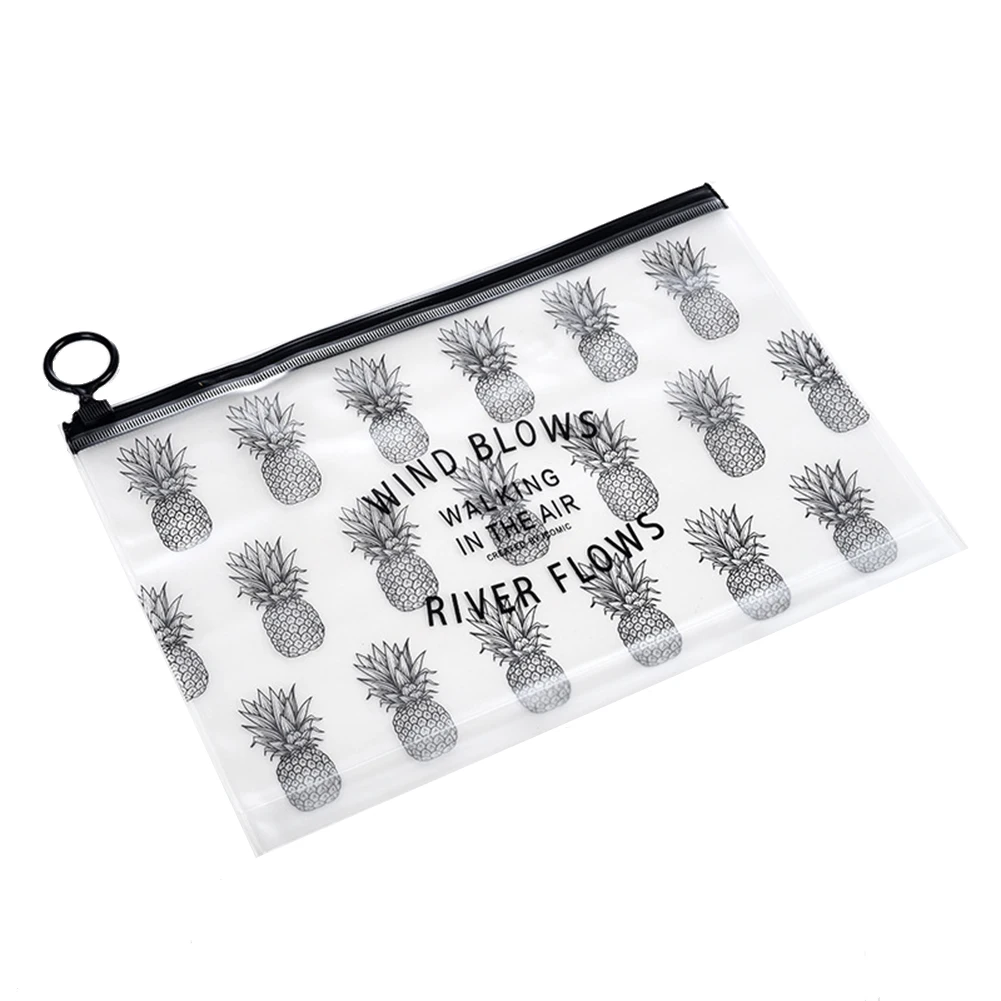 Transparent PVC Toiletry Bag Travel Women Makeup Cosmetic Organizer Zipper Pouch | Макияж