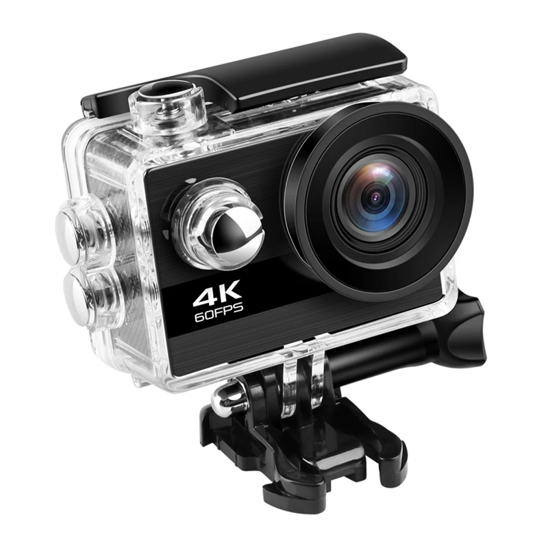 Экшн-камера Go pro Ultra 4 K/60FPS камера WiFi Спортивная экшн-видеокамера s 170D Подводная Водонепроницаемая камера 2,4 пульт дистанционного управления